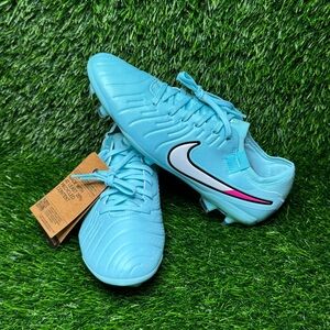 Size 8 - Mens Nike Tiempo Legend 10 Pro FG Prism Pack Soccer Cleats - DV4333-401